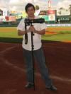 En el estadio E.I.A.